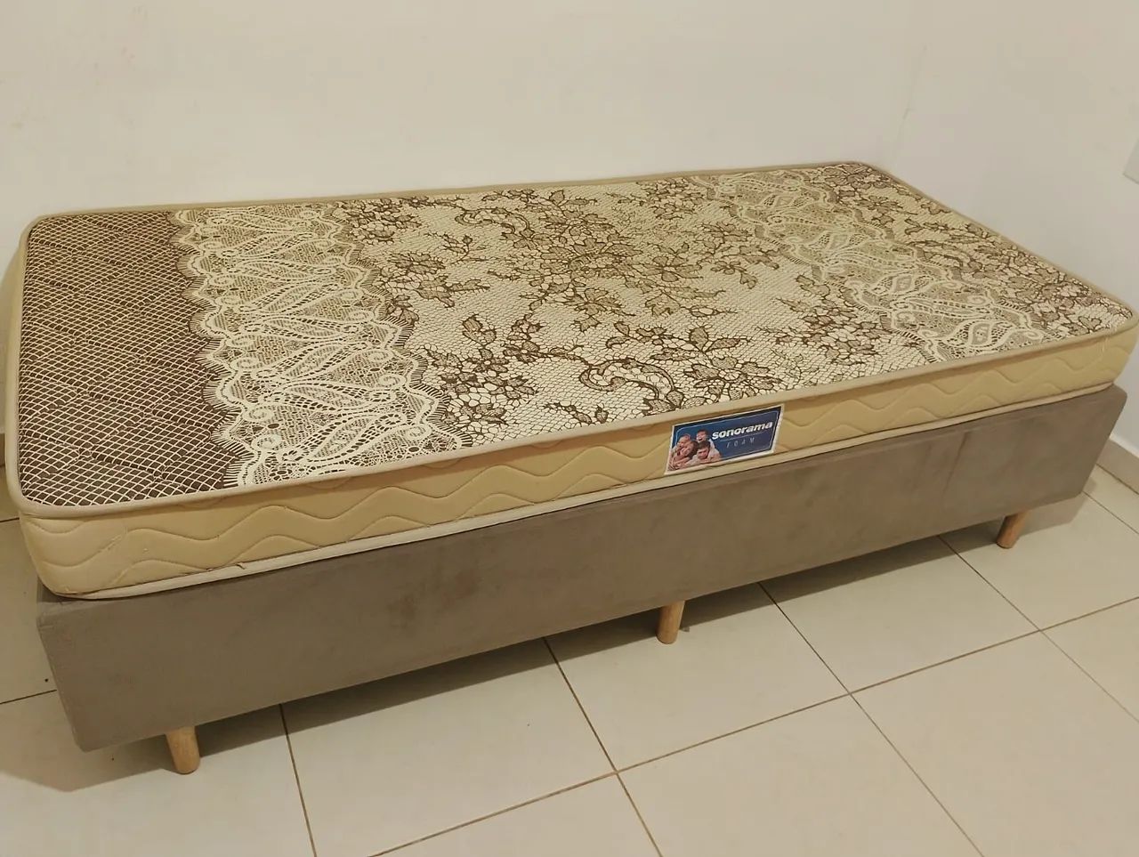 Cama Box + Colchão Sonorama - Foto 2