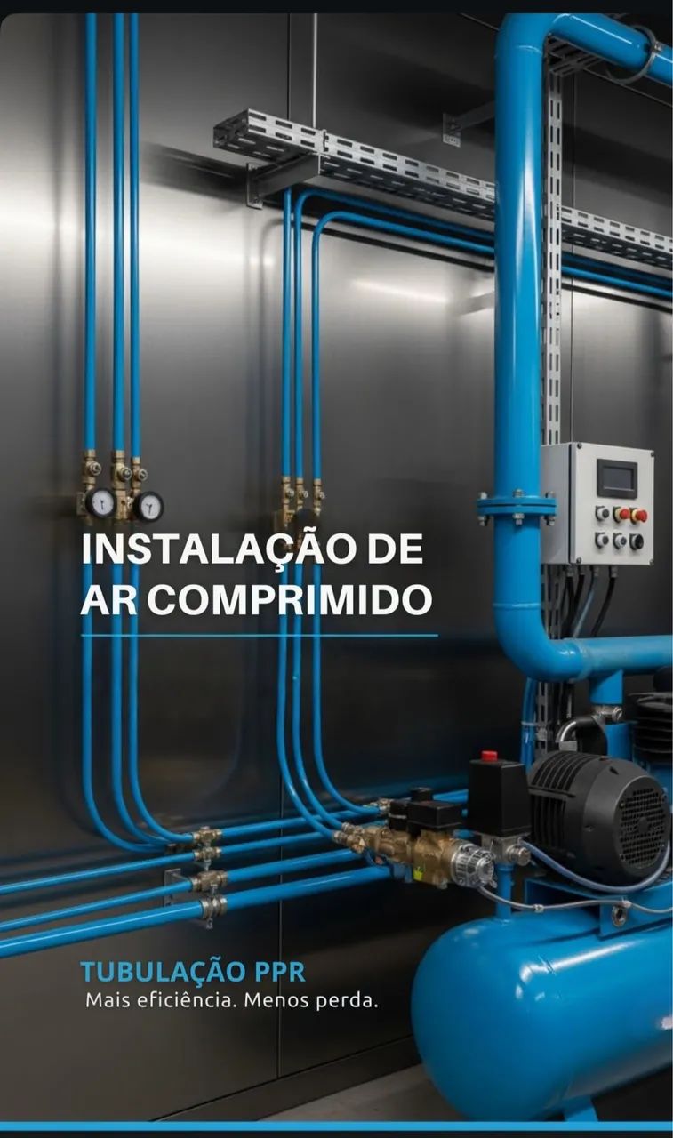 Rede de ar comprimido PPR - Foto 5