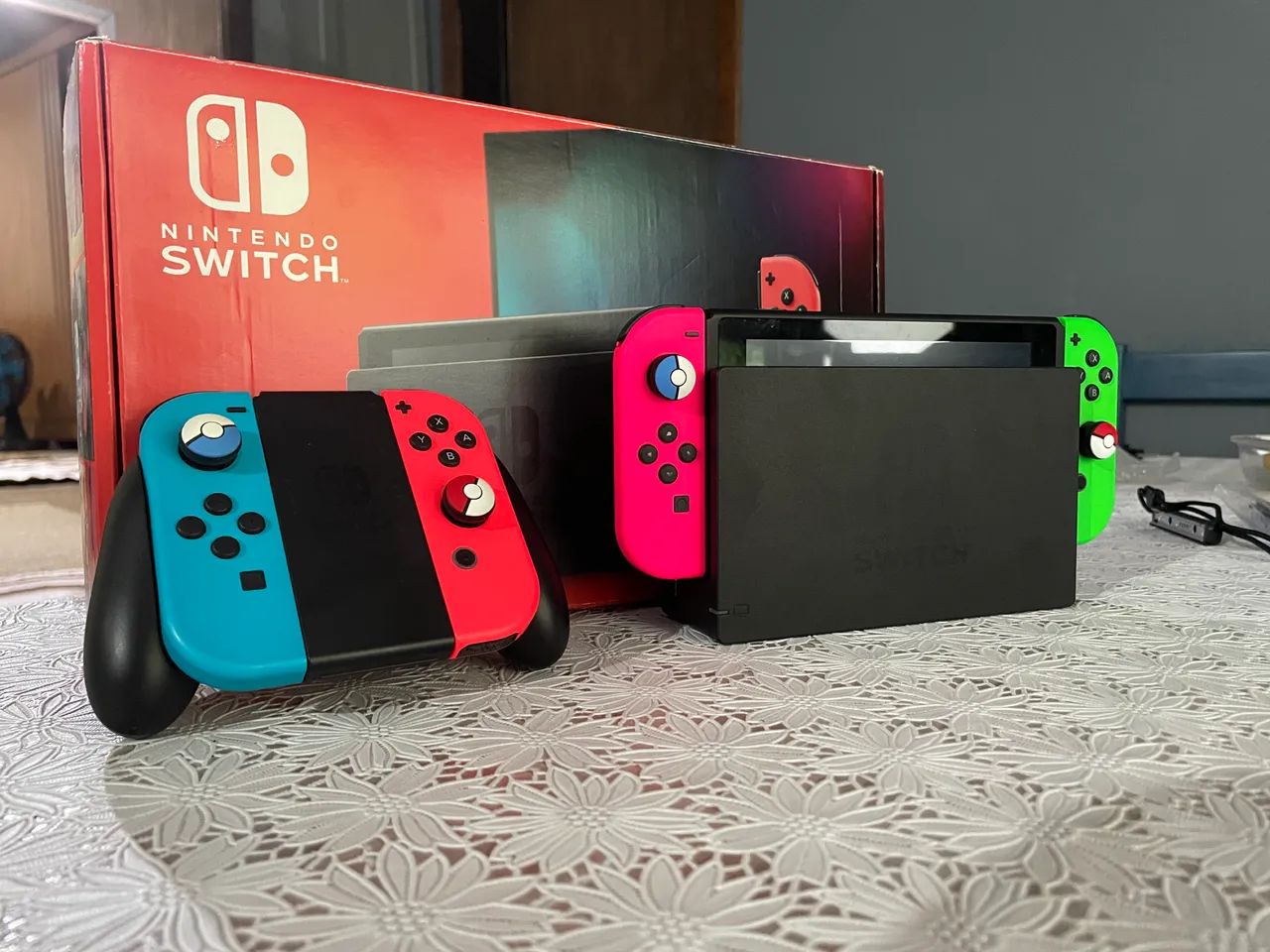 Nintendo Switch Oled / 4 controles - Consoles de Vídeo Game