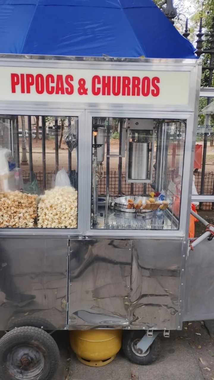 Vendo um Carrinho de Pipoca e Churros - Foto 2
