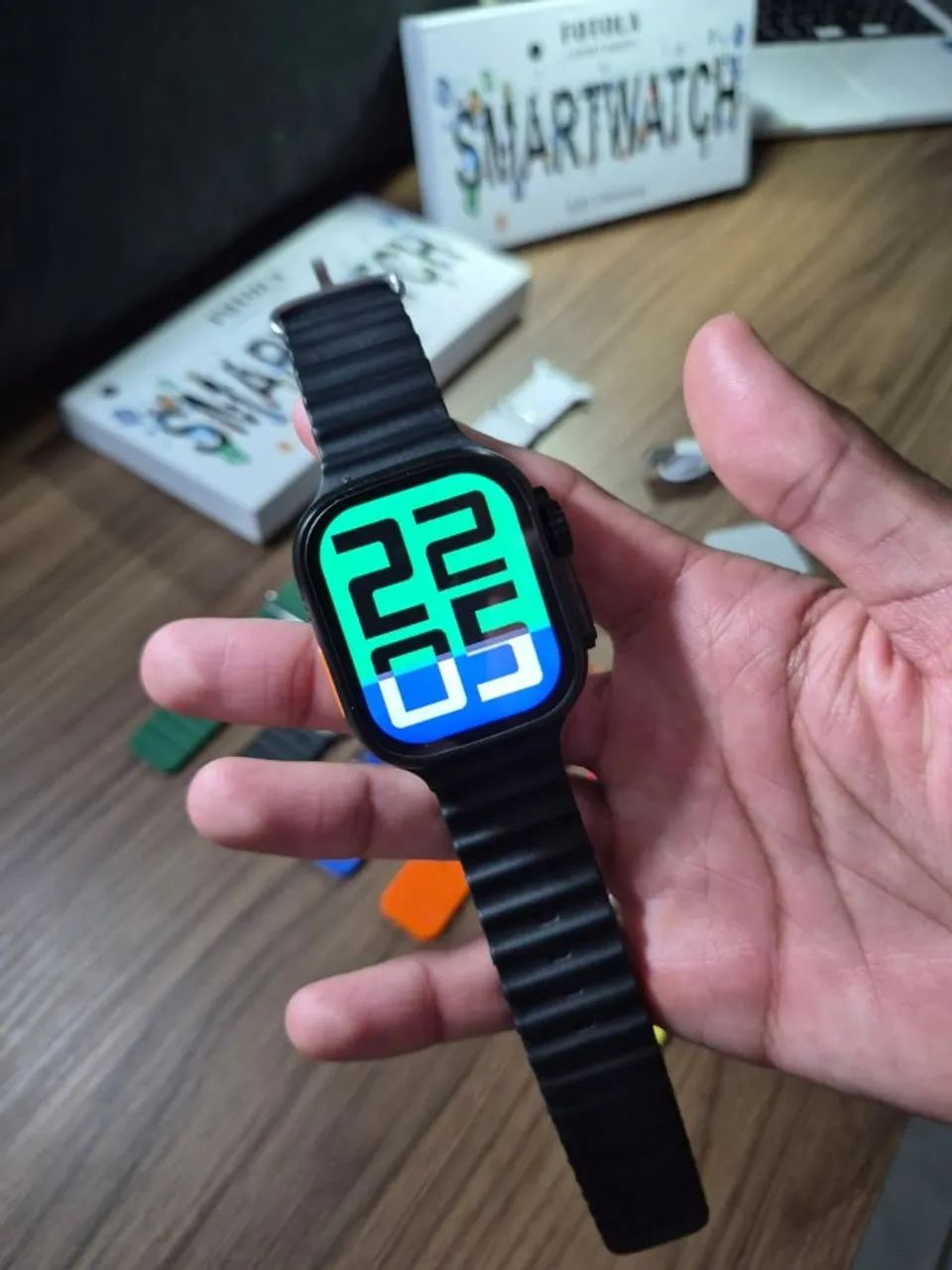 SMARTWATCH S20 + 7 PULSEIRAS ( NOVO EM ESTOQUE)
