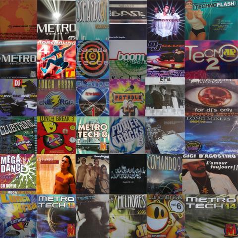 Coleção de cds variados e raros