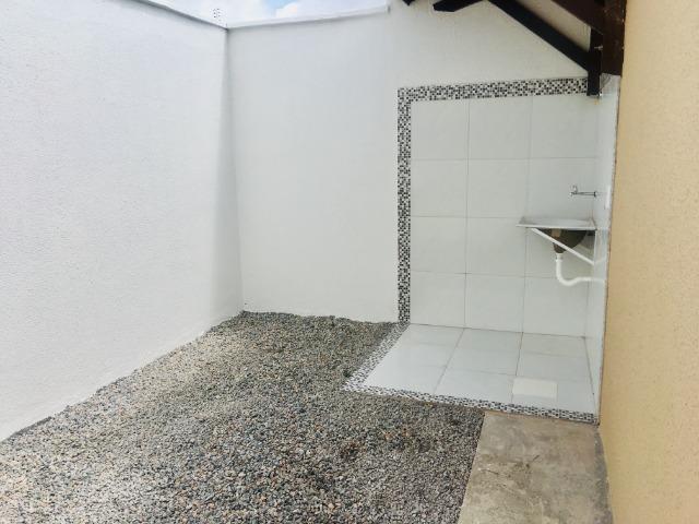 Documentação gratis, 2 quartos , 2 banheiros, entrada facilitada so casas novas - Foto 16