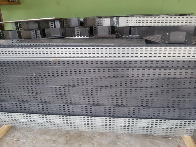 Eletrocalhas Com pintura Eletrostática 3metros. 37 peças