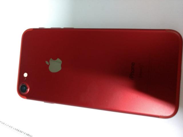 IPhone 7 Red 128 GB - Vendo ou troco - Foto 6