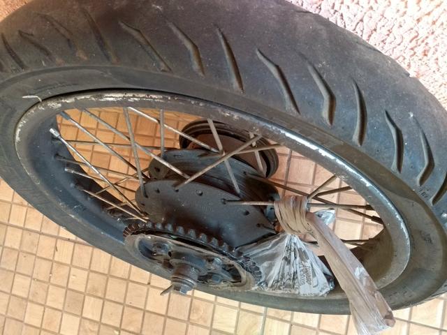 Roda Cg Traseira CG125 - Foto 2