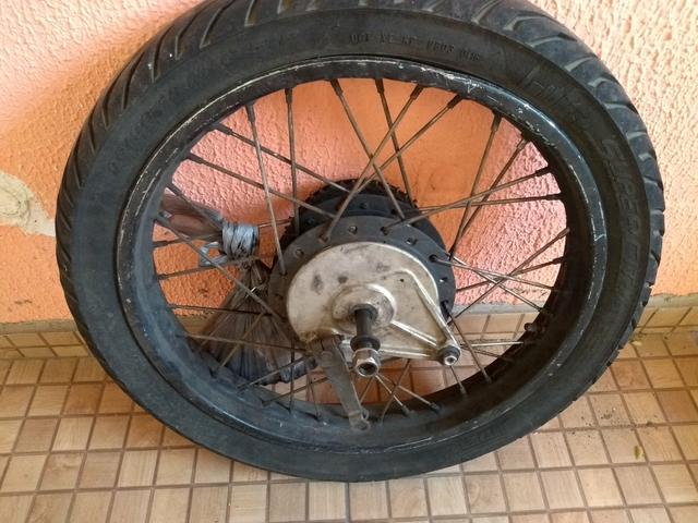 Roda Cg Traseira CG125 - Foto 3