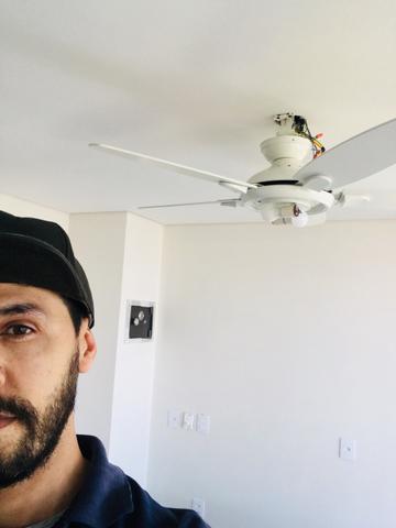Instalação de ventilador de teto - Foto 5