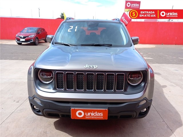 JEEP RENEGADE 2021 1.8 16V FLEX LONGITUDE 4P AUTOMÁTICO