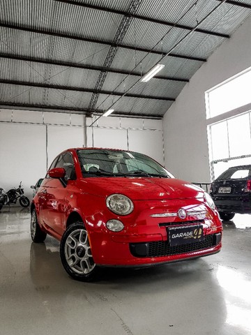 FIAT 500 CULT 1.4 2012 VERMELHO COMPLETO