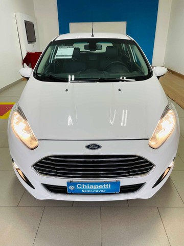 FIESTA 2017/2017 1.0 ECOBOOST TITANIUM PLUS HATCH 12V GASOLINA 4P POWERSHIFT