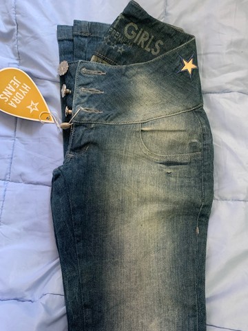 Calça 35 cada (jeans e color do 34 ao 40) - Foto 6