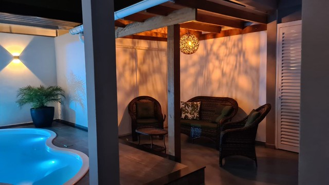 Casa com Piscina e Ar Cond. à 100m da Praia (Brejatuba) - Foto 3