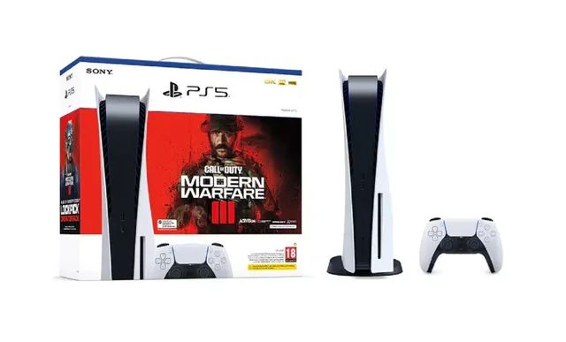 Playstation 5 Slim Edição Limitada Call Of Duty: Modern Warfare 3 Bundle Novo Lacrado 