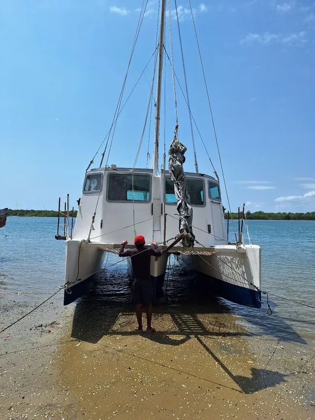 Trimarã Barco Catamarã completo documentado - Foto 11