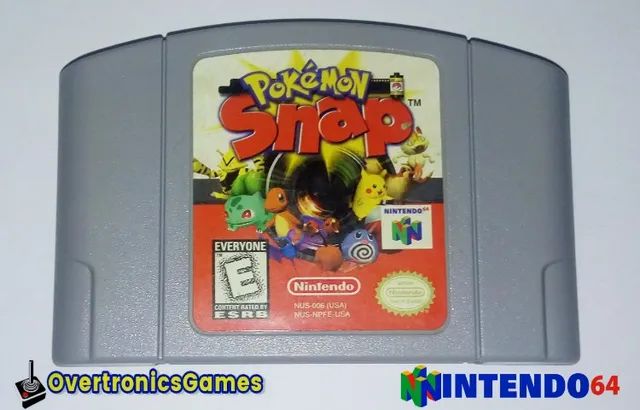 Pokémon Snap, Nintendo 64, Jogos