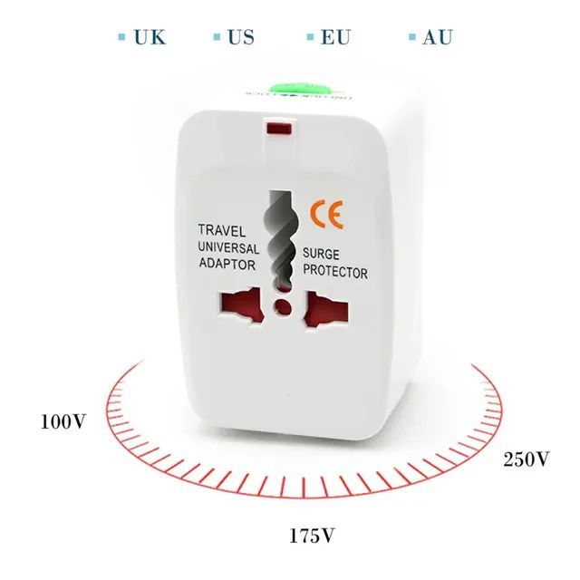 Adaptador Tomada Universal internacional Bivolt Compatível Com Todos Países - Foto 5