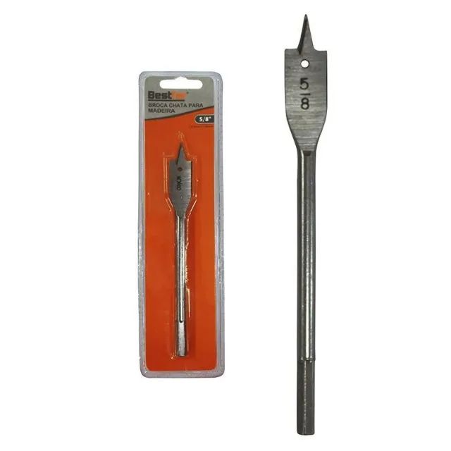 Broca Chata P/madeira 5/8pol 15,9mmx150mm Bfh1928