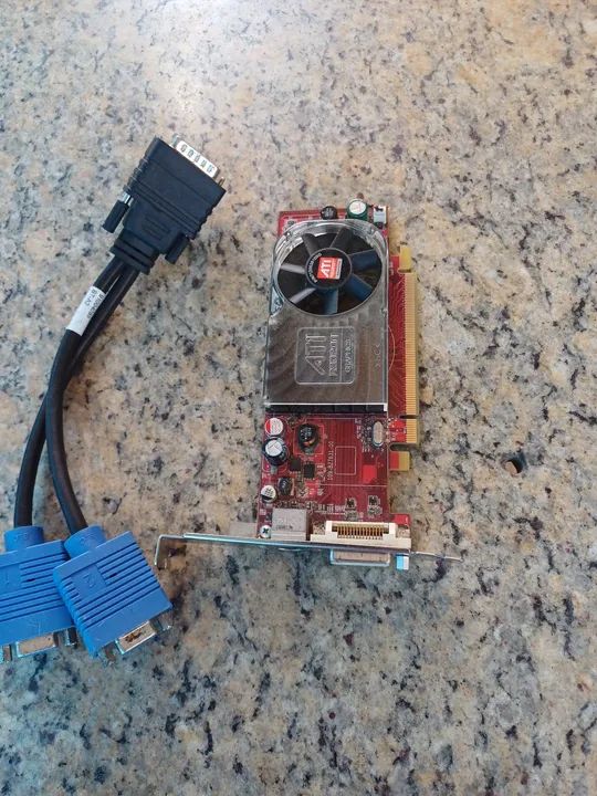 Placa de Vídeo PCI-E 256mb- Ótimo estado - Foto 2
