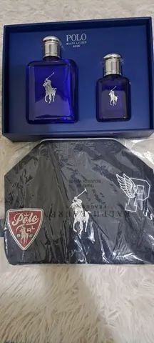 Perfume kit Polo Blue 125ml mais 40ml leia - Foto 5