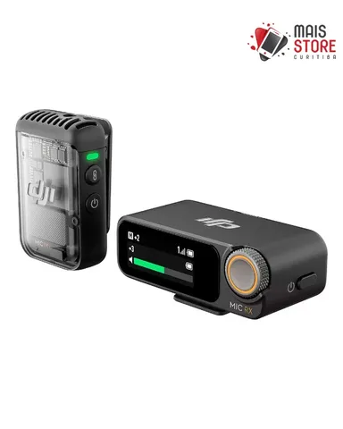 Microfone Dji Mic 2 (1 TX + 1 RX) Novos/Lacrados