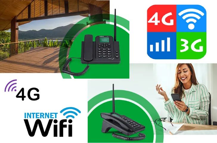 Celular Rural Longo Alcance  com Internet 3G e  4G - Foto 2