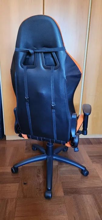 Cadeira Gamer Ktrok Ktrone Laranja - Foto 4