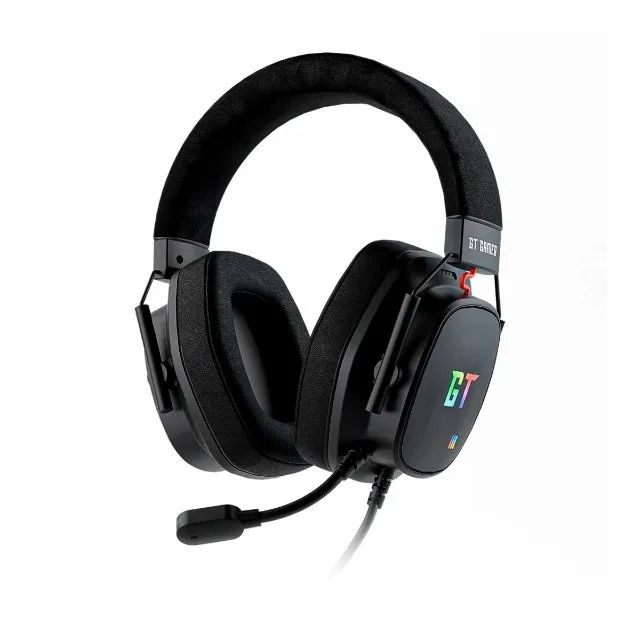 Headset Gamer GT Orion Black Led RGB Surround 7.1 USB - WZetta - Foto 2