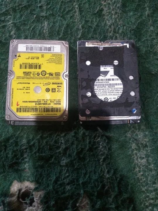 HD de um terá e um de 500h