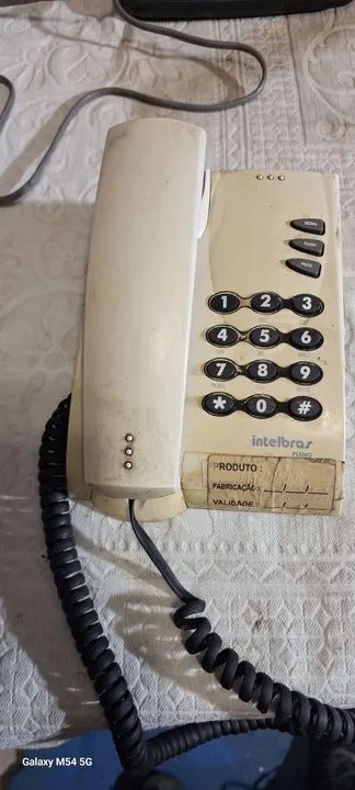 Telefone Fixo Intelbras Plano Usado,decorativo