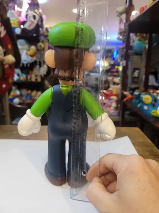 Boneco Luigi do Mario Bross - Foto 3