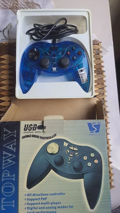 Controle USB para PC Topway Double Shock