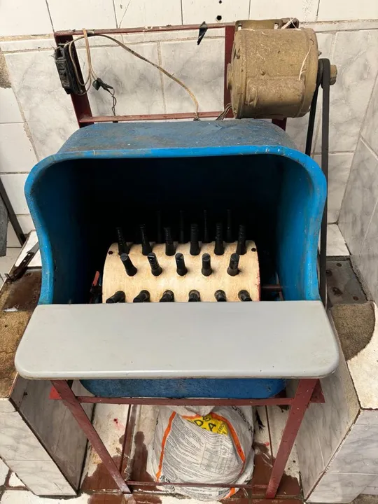 Máquina depenadeira de frango