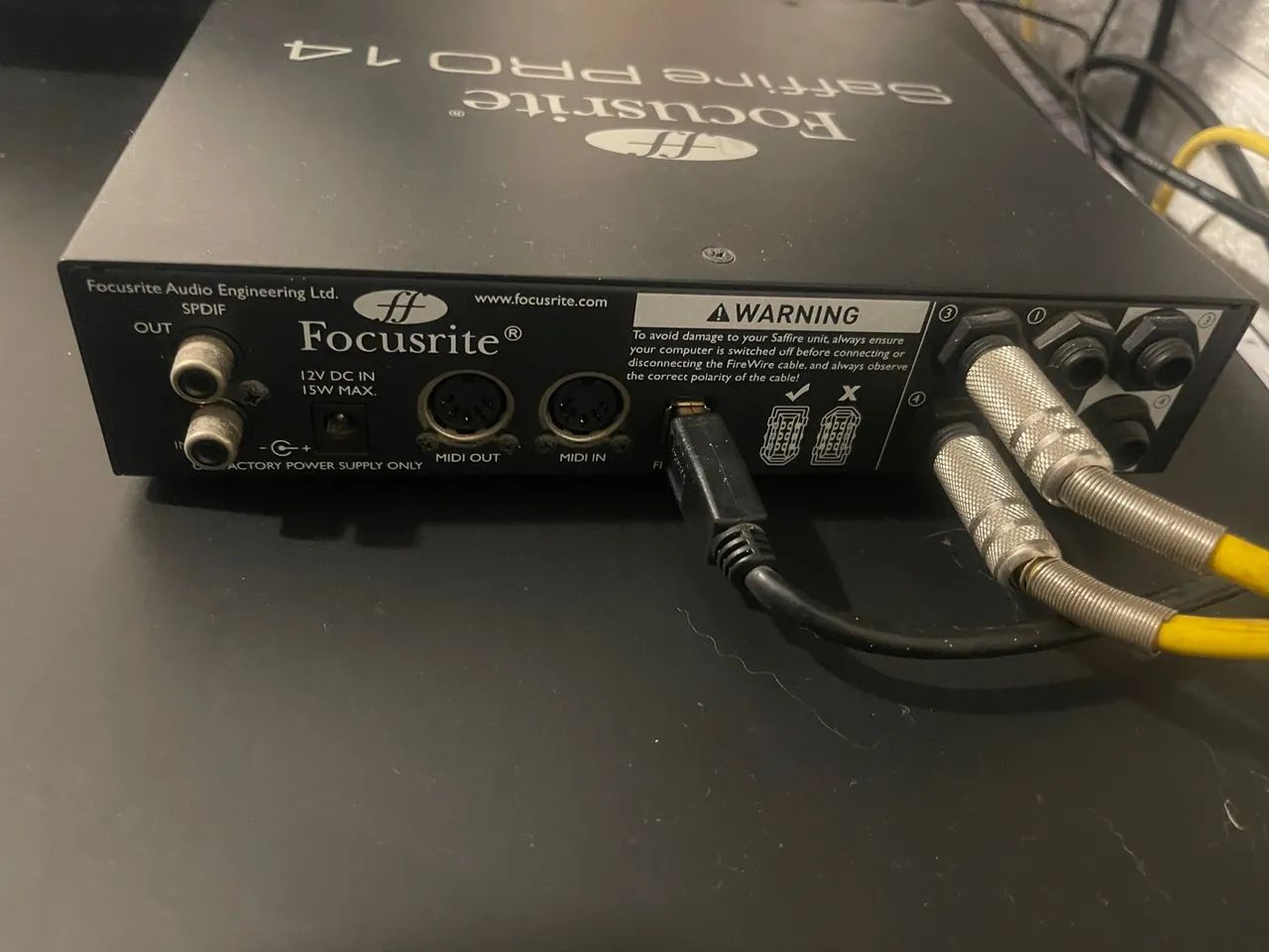 Focusrite Saffire Pro 14 - Interface de Áudio - Foto 3