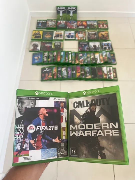 Jogo xbox one series codmw fifa21