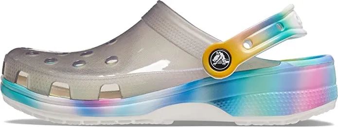 Sandália Crocs Classic Trans Solarized White n° 39 ou 42
