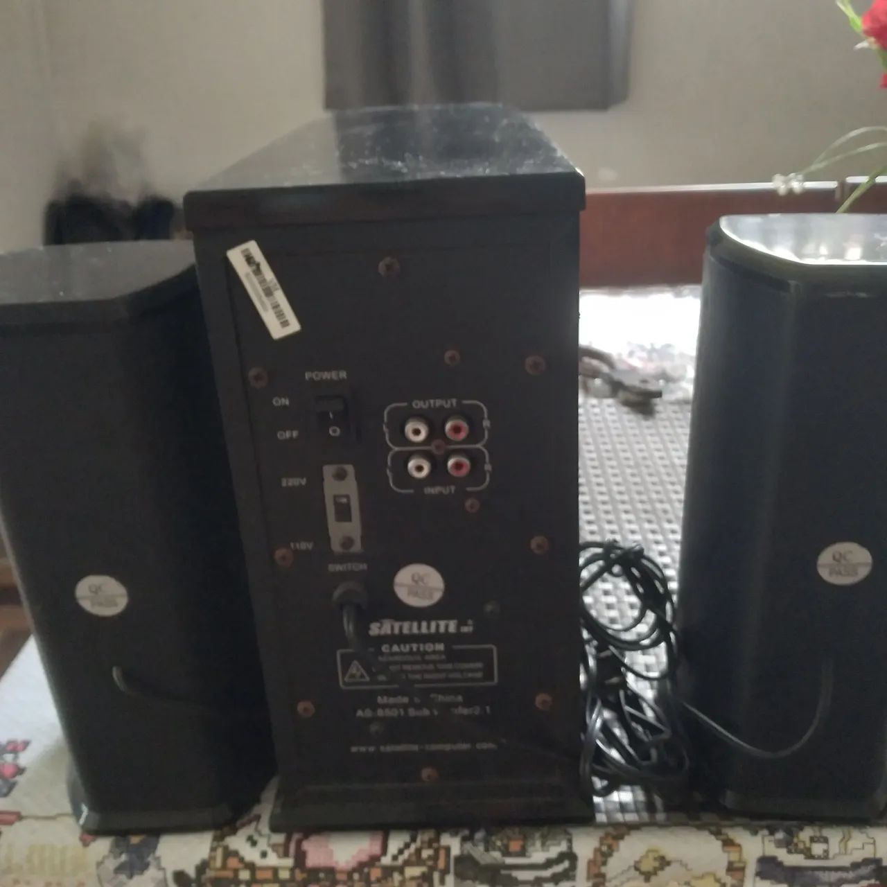 Caixa de Som 2.1 Satellite 3 - Foto 2
