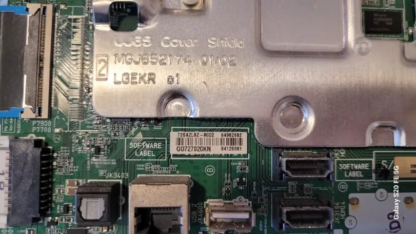 Placa de sinal TV LG 55UJ7500 - Foto 3