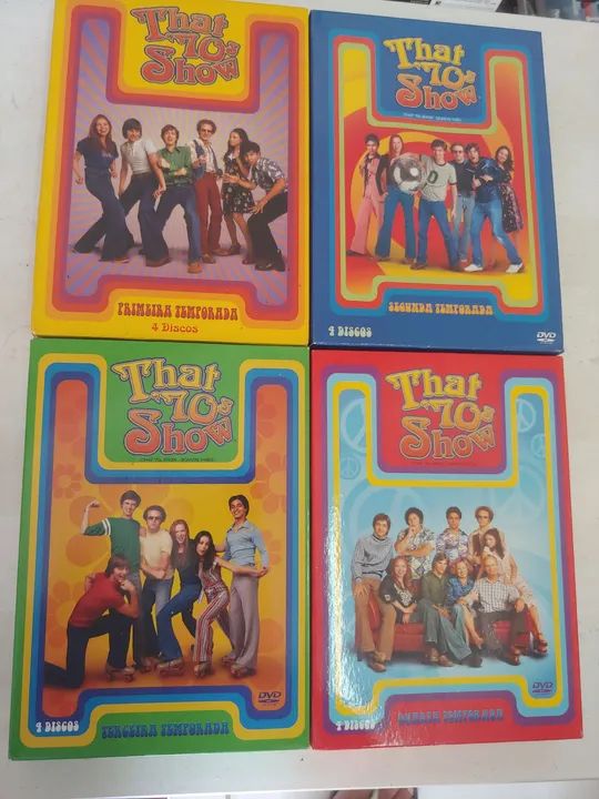 Box Dvd Coleção That 70's Show - Temporadas 1 . 2 . 3 . 4