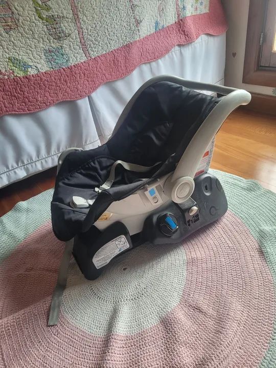 Carrinho Dzieco Maly com bebê Conforto 3 em 1 - Foto 3