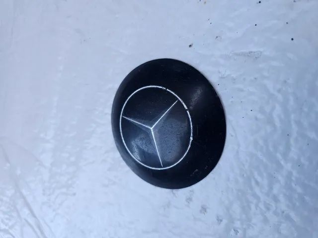 Caminhao mercedes LP 321 bicuda emblema botao aro buzina volante novo original  - Foto 4