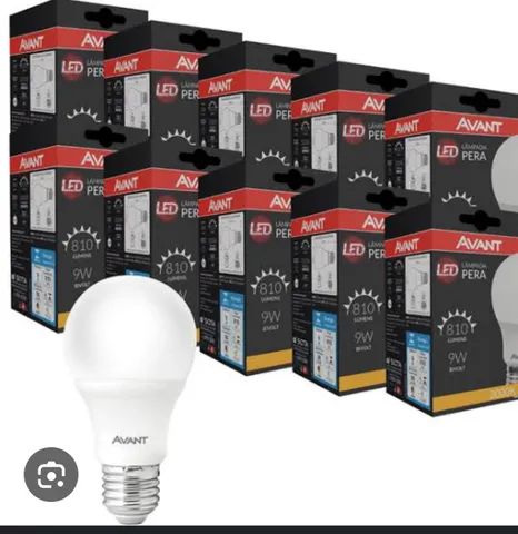 LÂMPADA LED 9 WATS KIT 10 PCS - Foto 2
