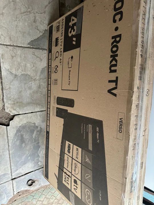 TV AOC Roku 43 polegadas Smart TV