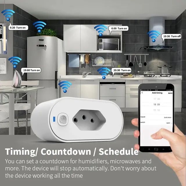 Tomada inteligente Alexa - Foto 5