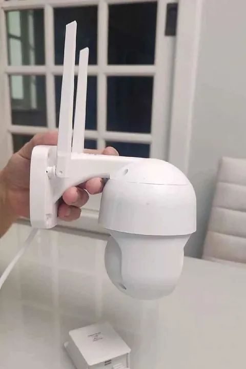 Câmera wifi externa a prova dagua com áudio - Foto 5
