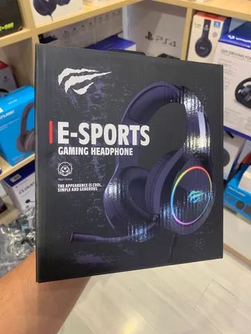 Headset Gamer Havit H2232D - Novo Lacrad - Parcelamos Sem Juros