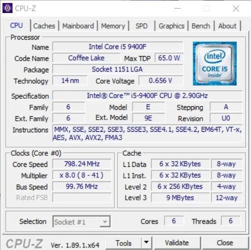 Processador Gamer Intel Core I5-9400f 4.1ghz + Cooler Box Original - Foto 5