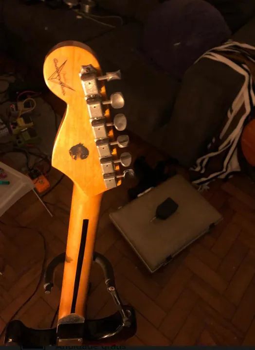 Braço Stratocaster Jescar inox  - Foto 5