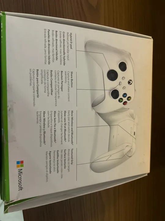 Controle Xbox Series X/S Branco - Novo - Foto 2