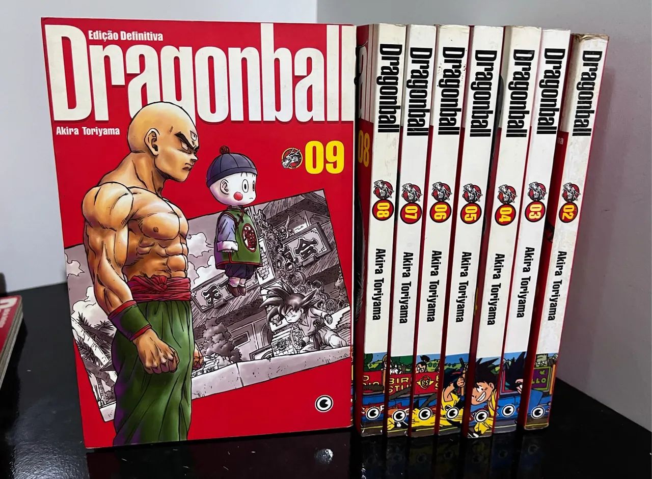 Dragon ball edição definitiva Conrad 02 ao 09 - Livros e revistas